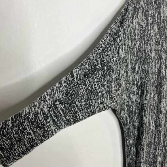 COS Gray Casual Melange Knit Jersey Minimalist Dress Size Small - Picture 5 of 11